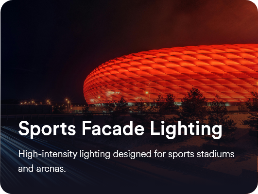 Sports Facade Lighting