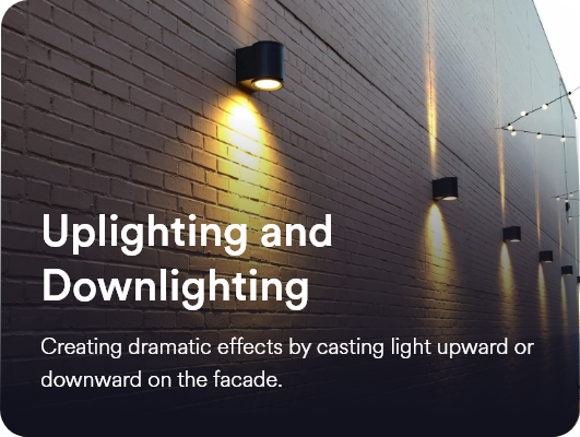 Uplighting And Downlighting