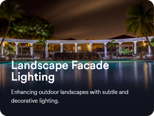 Landscape Facade Lighting