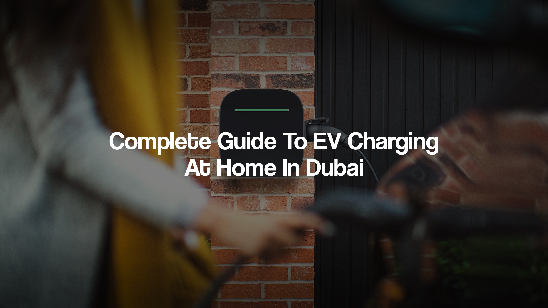 EV charging at home in Dubai