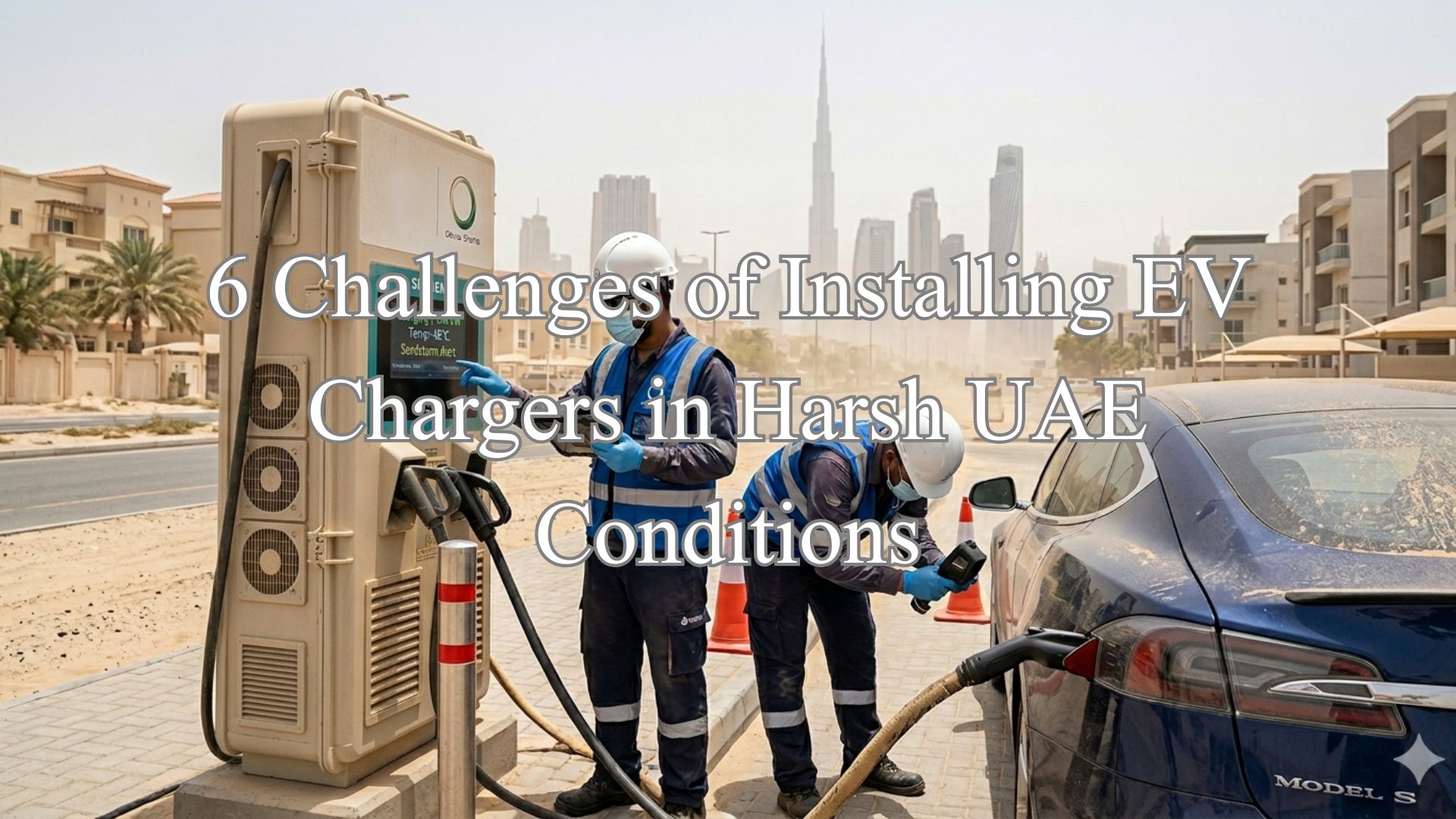 6 Challenges of Installing EV Chargers in Harsh UAE Conditions