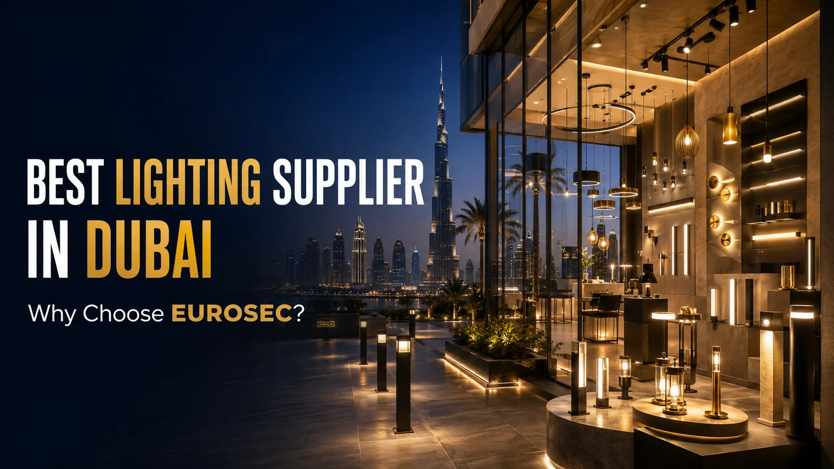 Best Lighting Supplier in Dubai